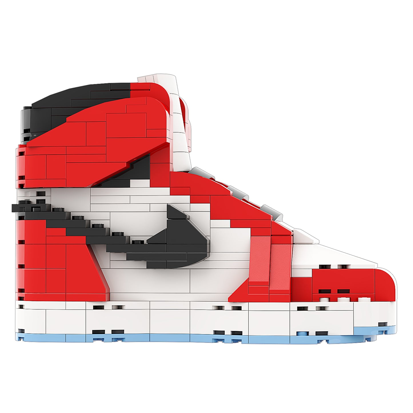 DopestArt. JORDAN 1 HIGH SPIDER MAN Sneaker Bricks