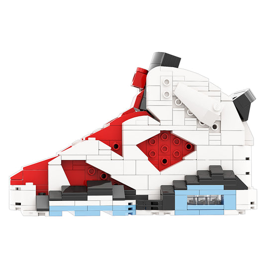 DopestArt. JORDAN 6 CARMINE Sneaker Bricks