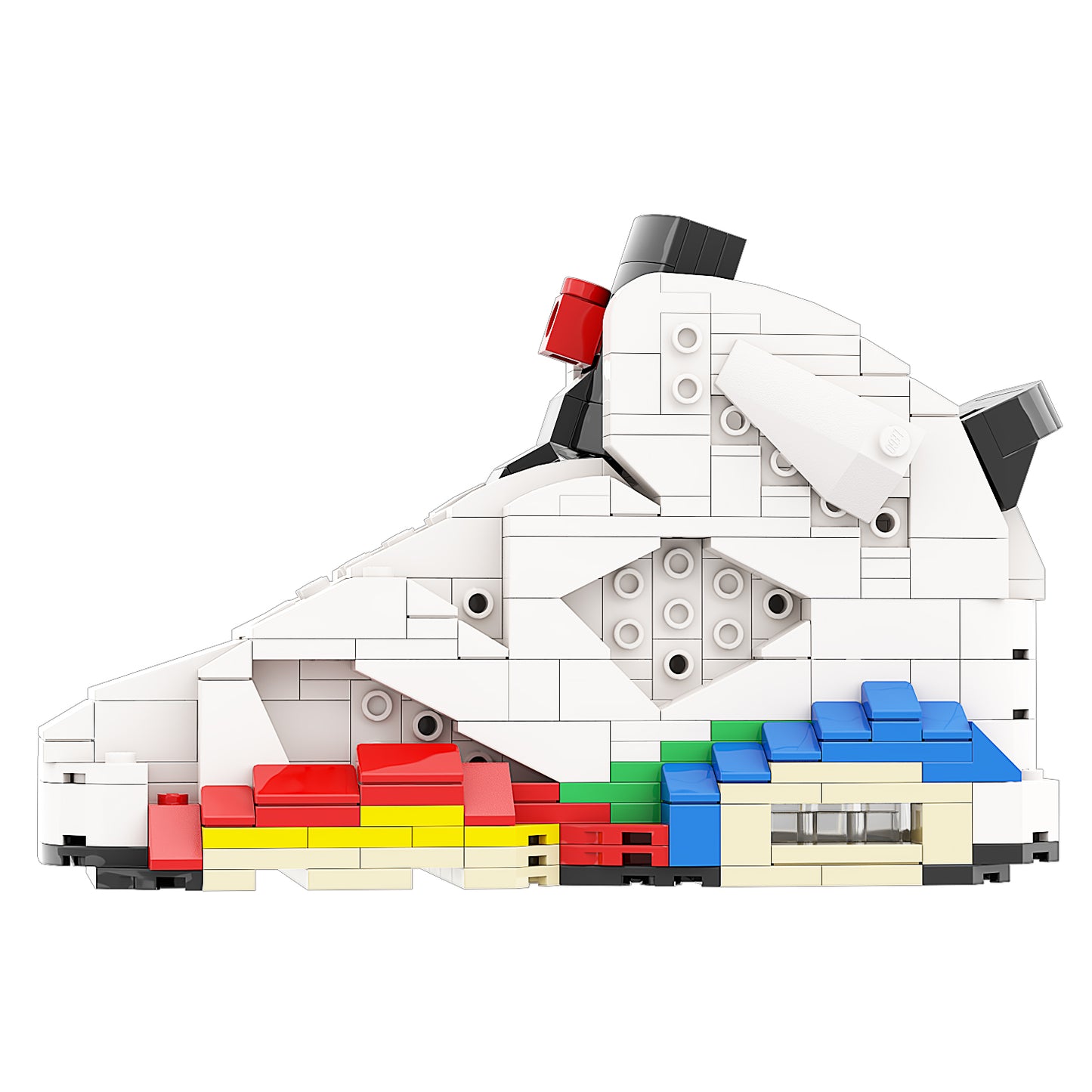 DopestArt. JORDAN 6 OLYMPIC FLAG BEIJING Sneaker Bricks