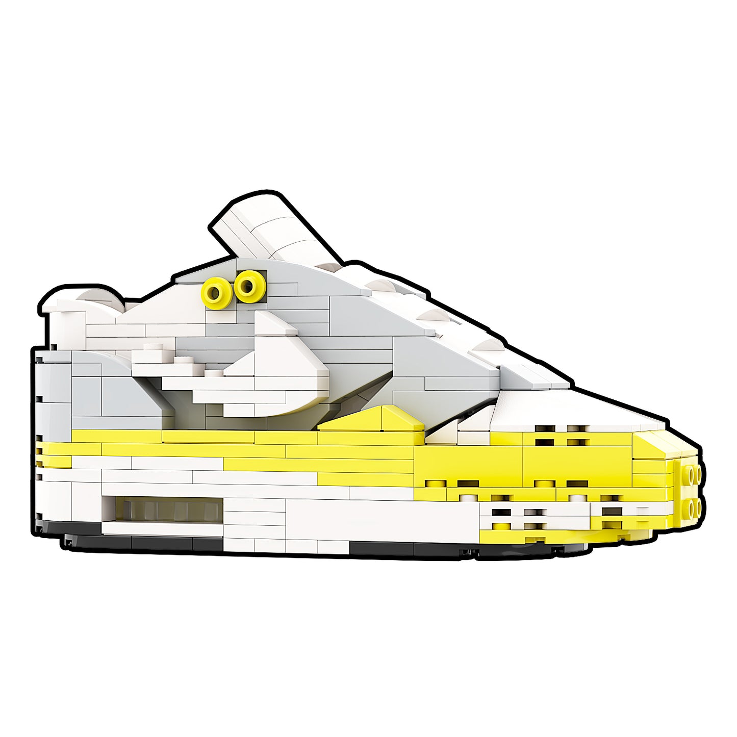 DopestArt. AIR MAX 1 TOUR YELLOW Sneaker Bricks