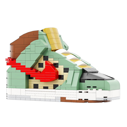 DopestArt. SB DUNK HIGH DOG WALKER Sneaker Bricks