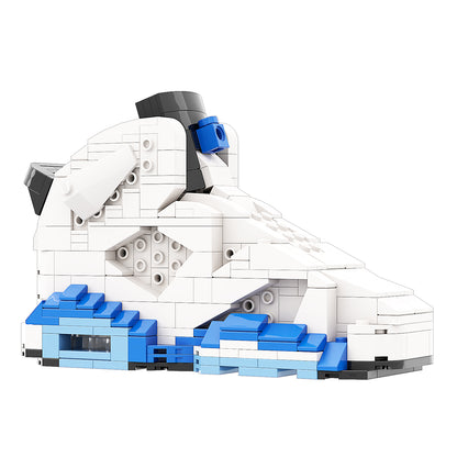 DopestArt. JORDAN 6 SPORT BLUE Sneaker Bricks