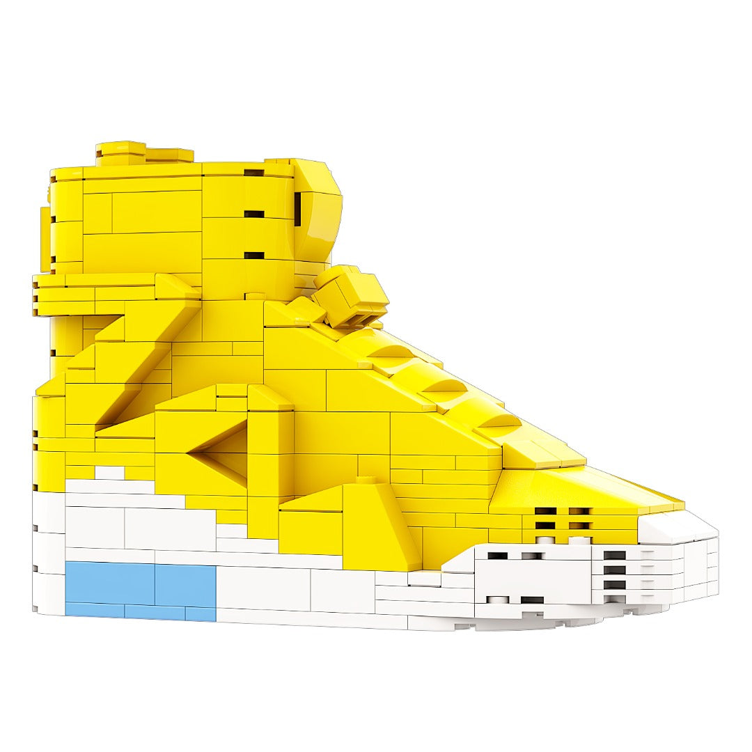 DopestArt. AIR FEAR OF GOD 1 YELLOW F&F Sneaker Bricks