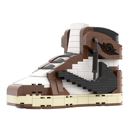 DopestArt. JORDAN 1 HIGH TS MOCHA Sneaker Bricks