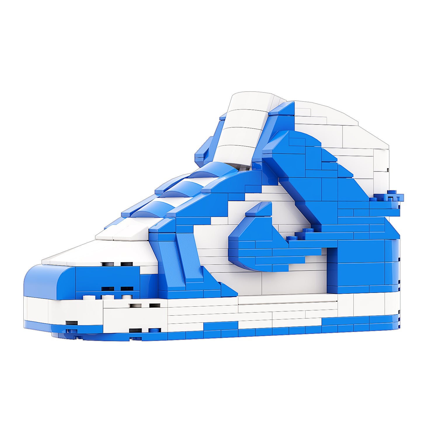 DopestArt. DUNK HIGH GAME ROYAL Sneaker Bricks