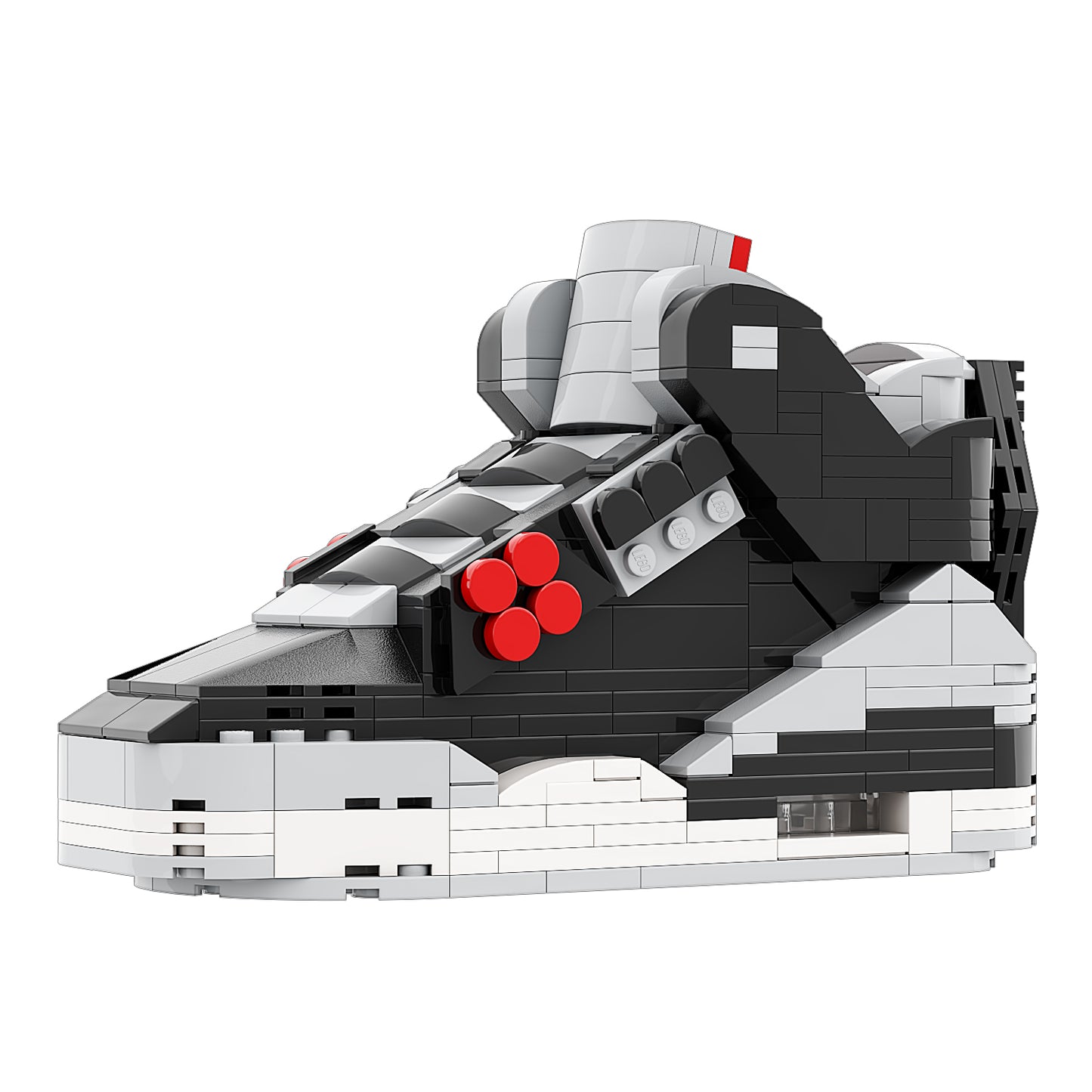 DopestArt. JORDAN 3 BLACK CEMENT Sneaker Bricks