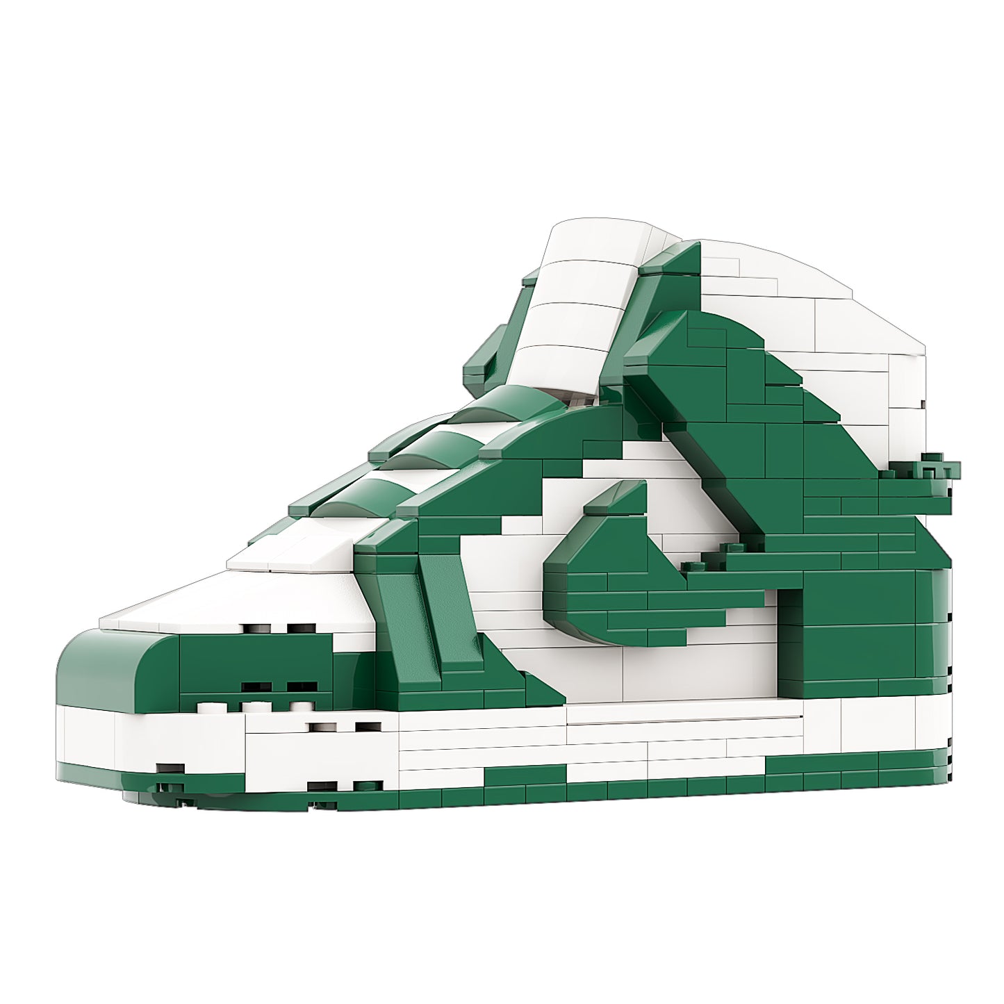 DopestArt. DUNK HIGH SPARTAN GREEN Sneaker Bricks