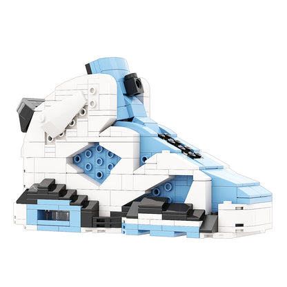 DopestArt. JORDAN 6 UNC WHITE Sneaker Bricks