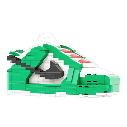 DopestArt. SB DUNK LOW HEINEKEN Sneaker Bricks