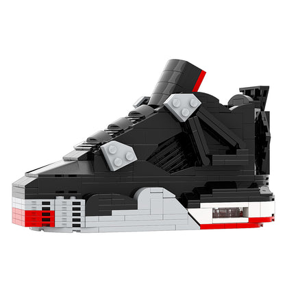 DopestArt. JORDAN 4 BRED Sneaker Bricks