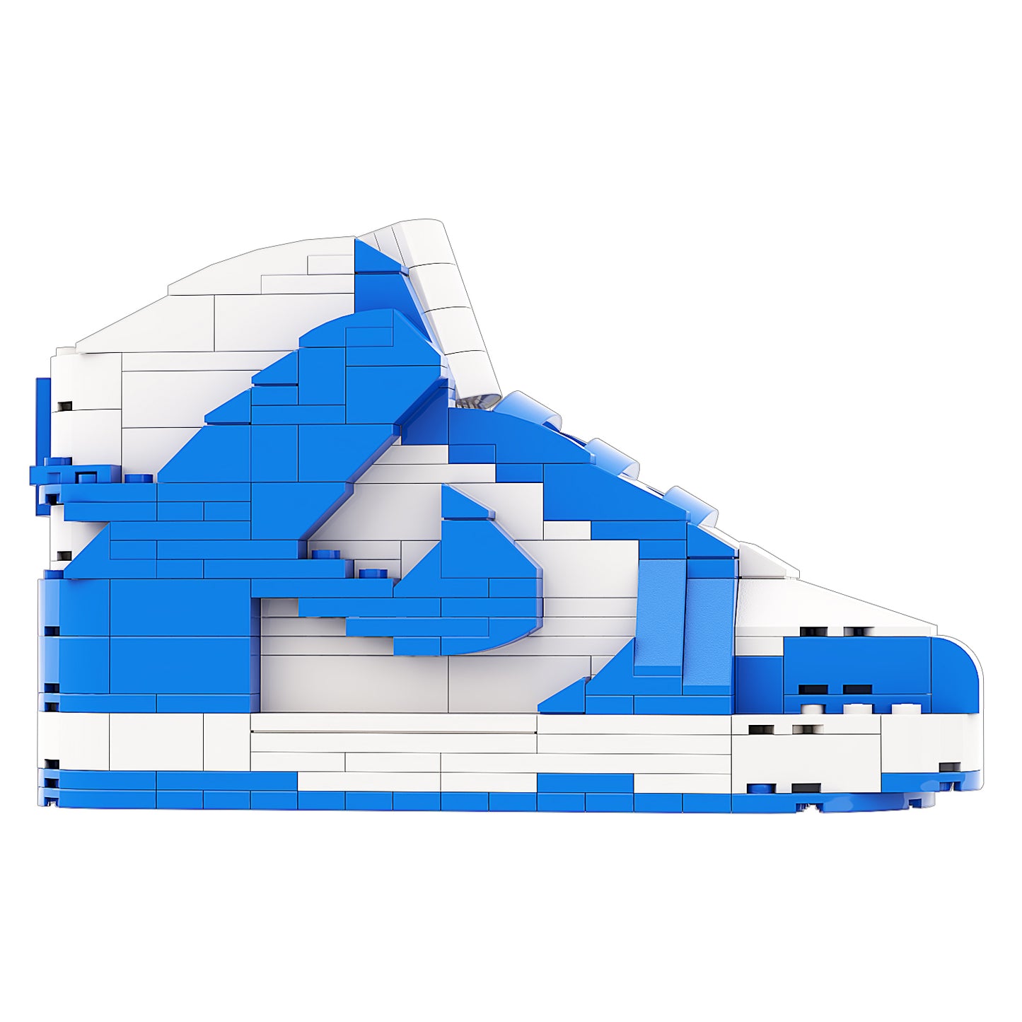 DopestArt. DUNK HIGH GAME ROYAL Sneaker Bricks