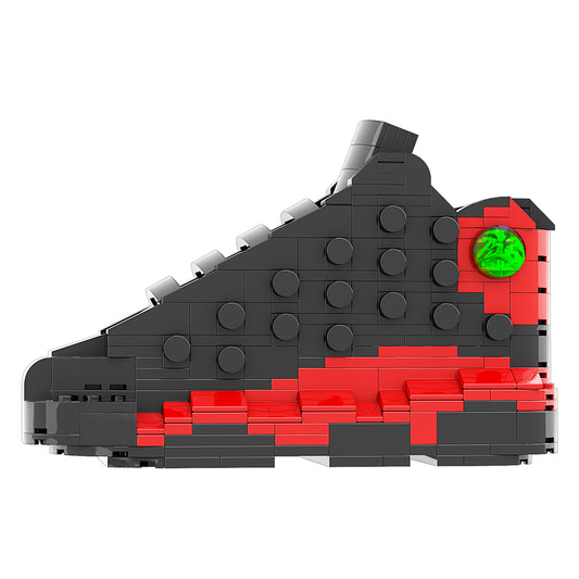 DopestArt. JORDAN 13 BRED Sneaker Bricks