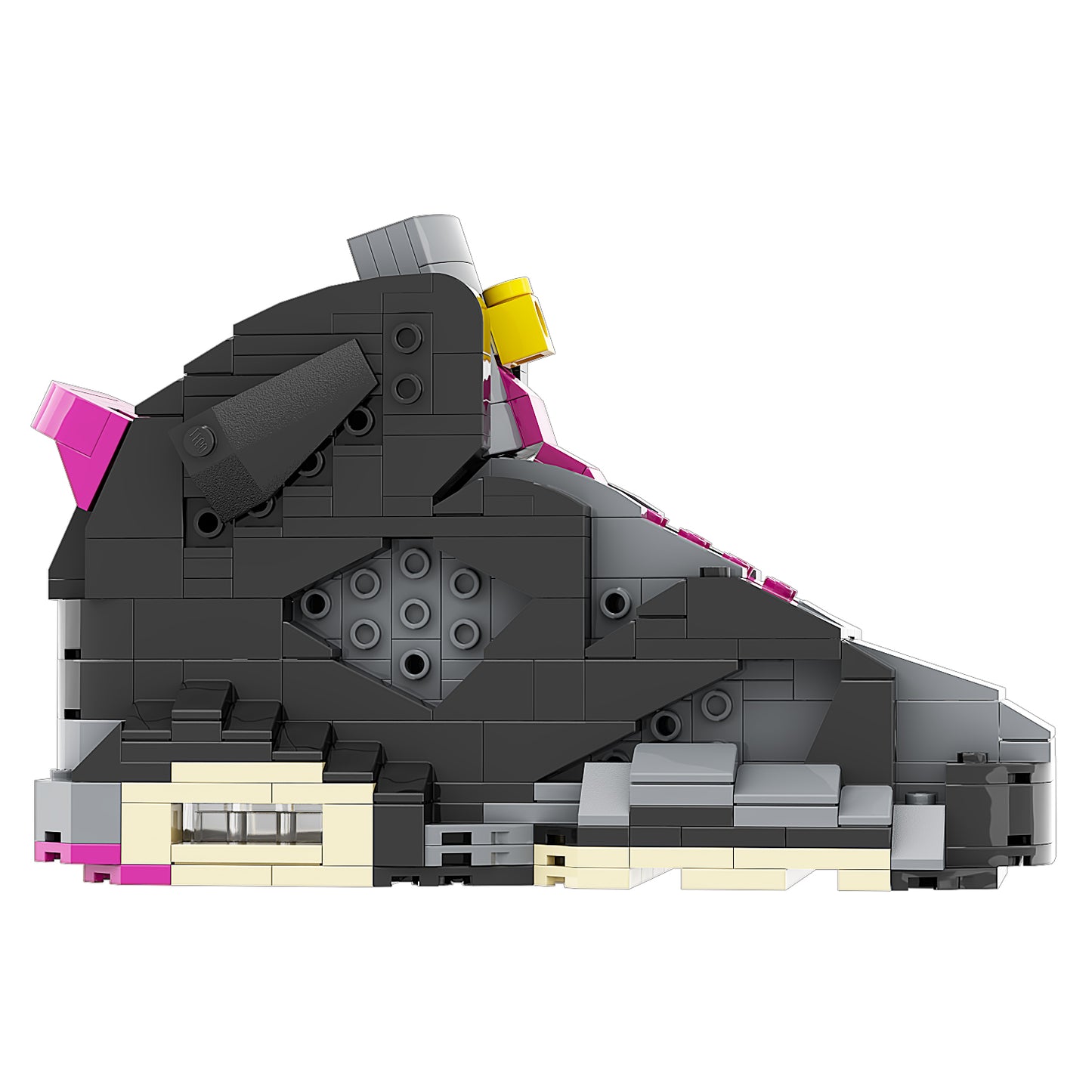 DopestArt. JORDAN 6 BORDEAUX Sneaker Bricks