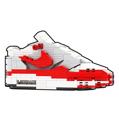 DopestArt. AIR MAX 1 86 OG SPORT RED Sneaker Bricks