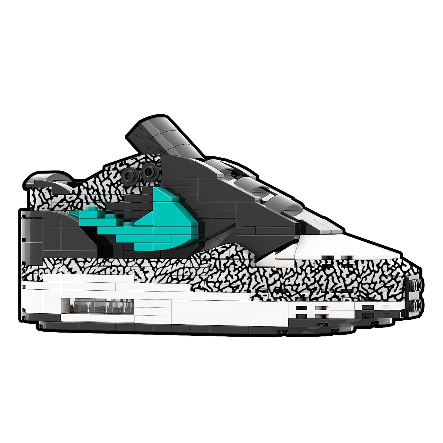 DopestArt. AIR MAX 1 ATMOS ELEPHANT Sneaker Bricks