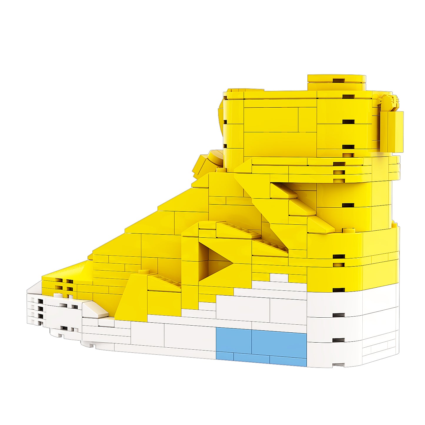 DopestArt. AIR FEAR OF GOD 1 YELLOW F&F Sneaker Bricks