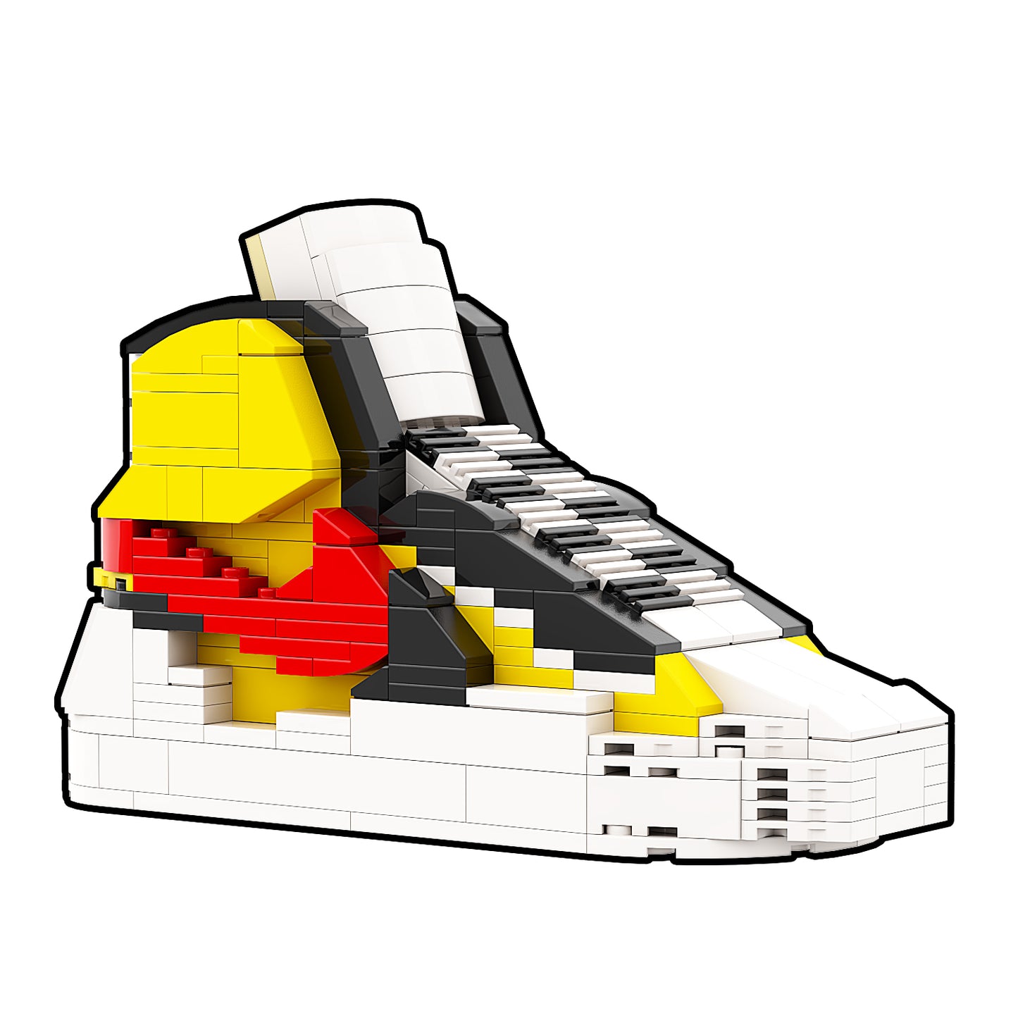 DopestArt. BLAZER MID SACAI SNOW BEACH Sneaker Bricks