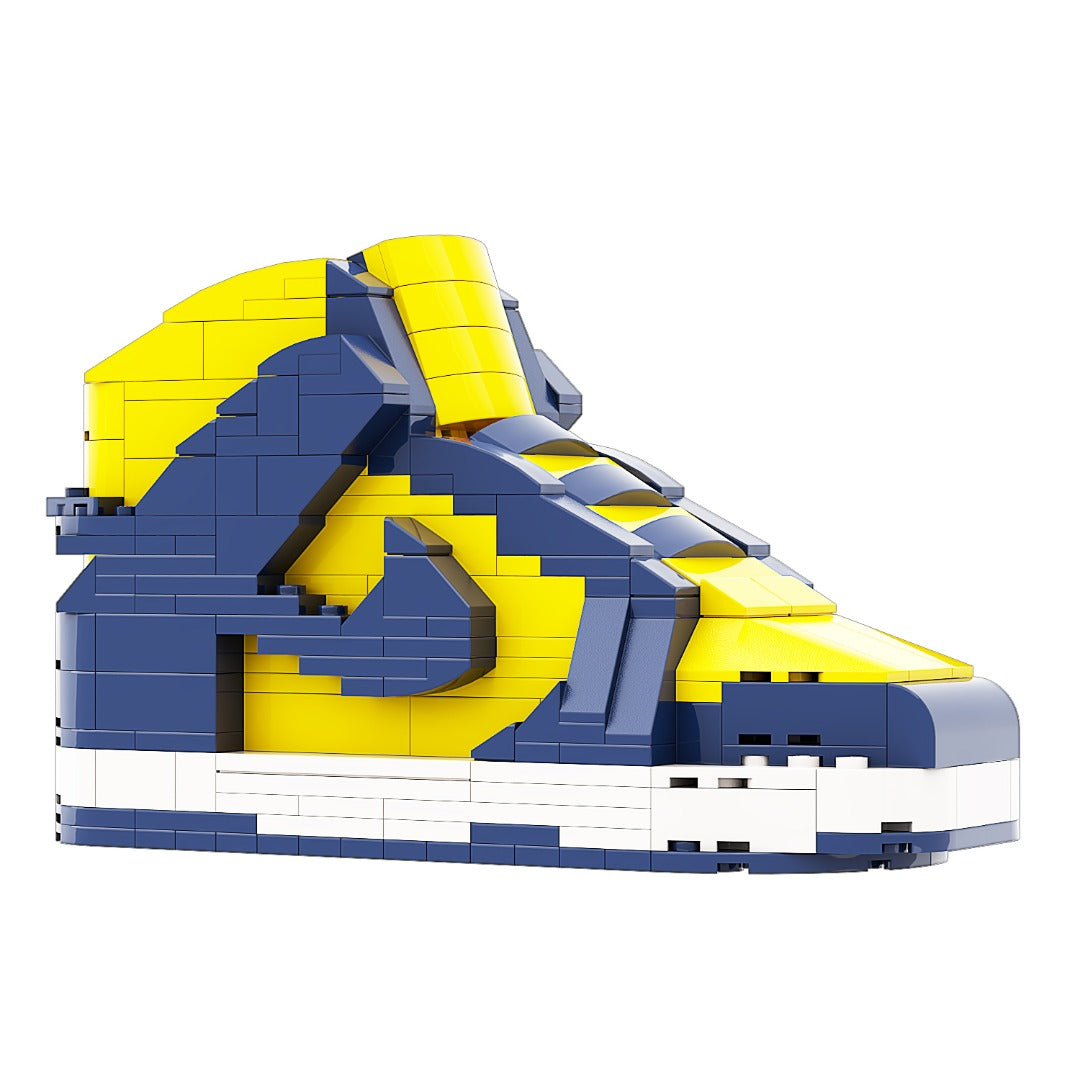 DopestArt. DUNK HIGH MICHIGAN Sneaker Bricks