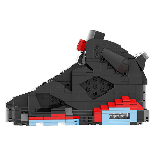 DopestArt. JORDAN 6 INFRARED BLACK Sneaker Bricks