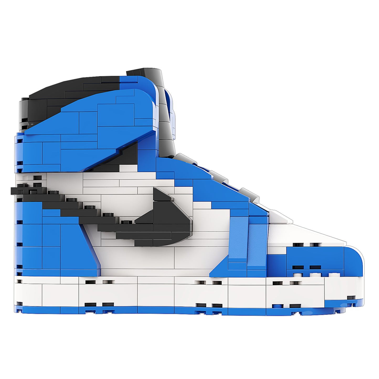 DopestArt. JORDAN 1 HIGH GAME ROYAL Sneaker Bricks