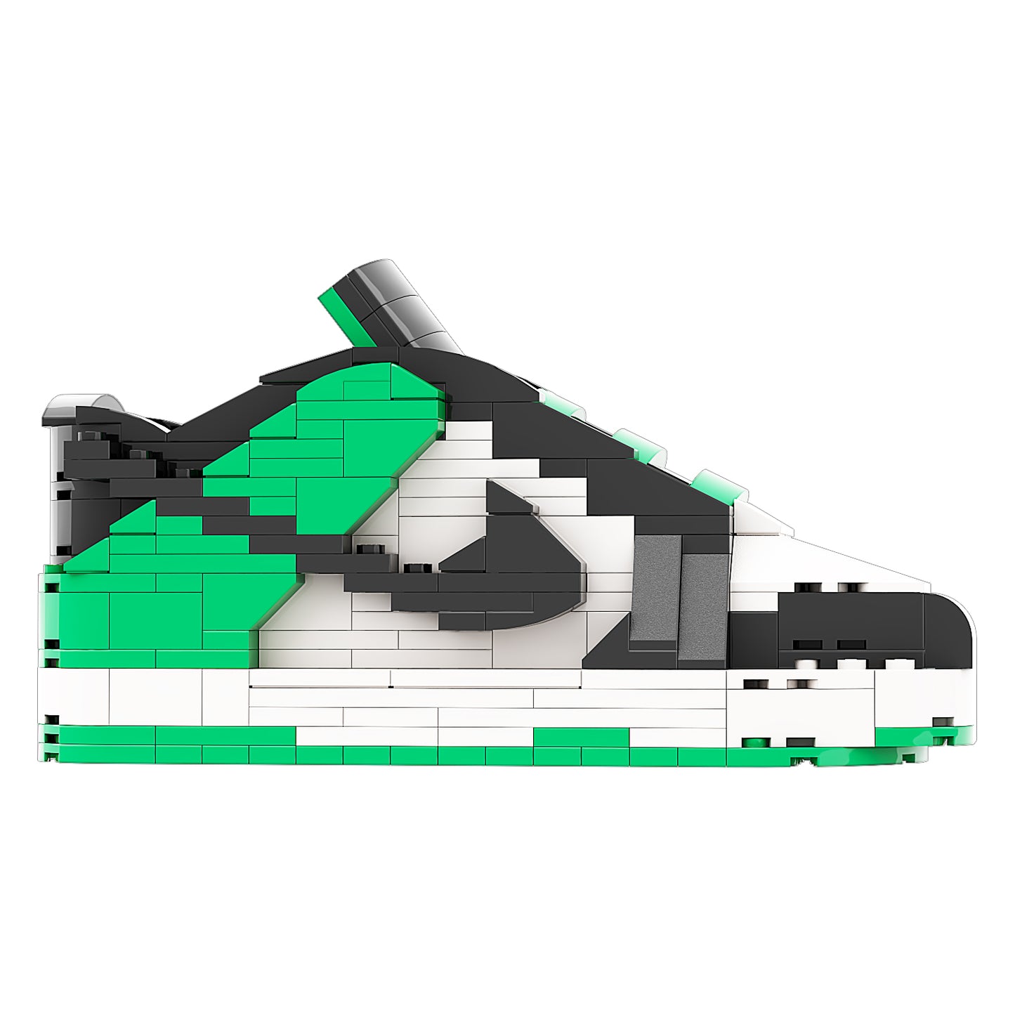 DopestArt. SB DUNK LOW CLASSIC GREEN Sneaker Bricks