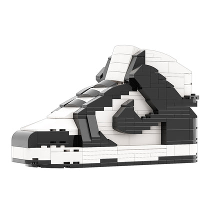 DopestArt. DUNK HIGH PANDA BLACK WHITE Sneaker Bricks