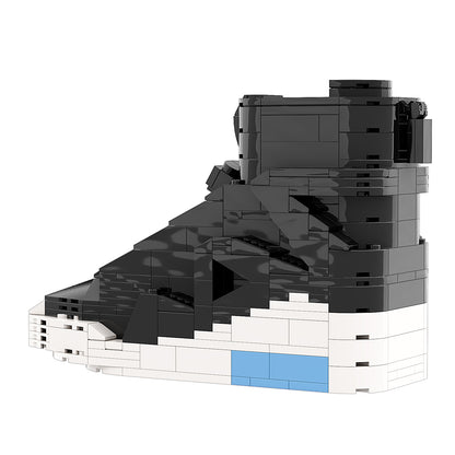 DopestArt. AIR FEAR OF GOD 1 BLACK WHITE Sneaker Bricks