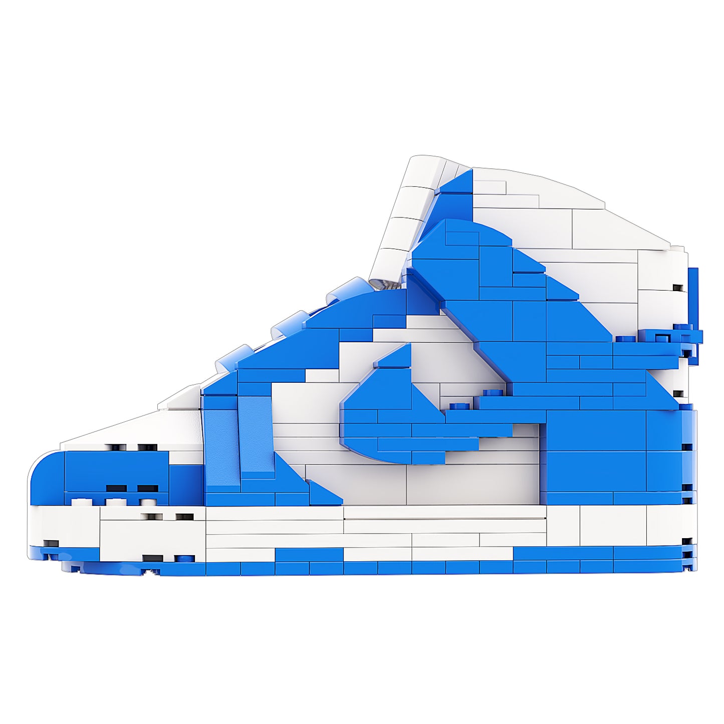 DopestArt. DUNK HIGH GAME ROYAL Sneaker Bricks