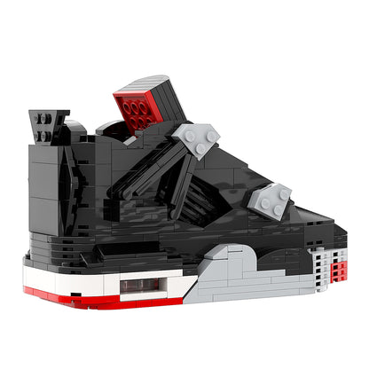 DopestArt. JORDAN 4 BRED Sneaker Bricks