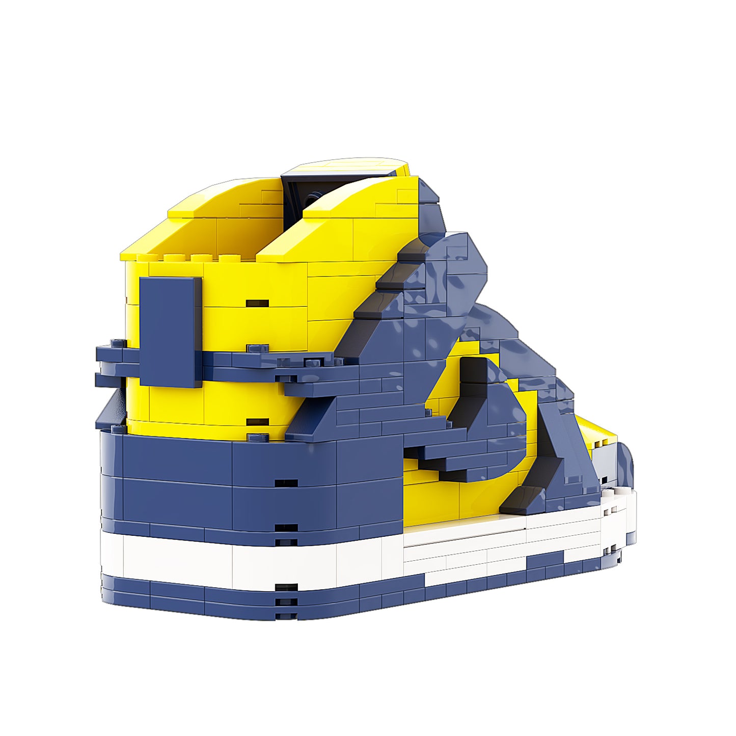 DopestArt. DUNK HIGH MICHIGAN Sneaker Bricks