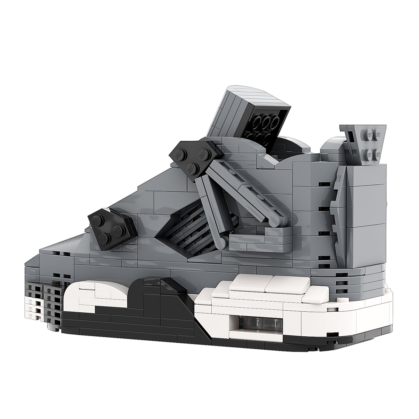 DopestArt. JORDAN 4 COOL GREY Sneaker Bricks