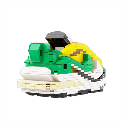 DopestArt. VAPORWAFFLE SACAI TOUR YELLOW STADIUM GREEN Sneaker Bricks