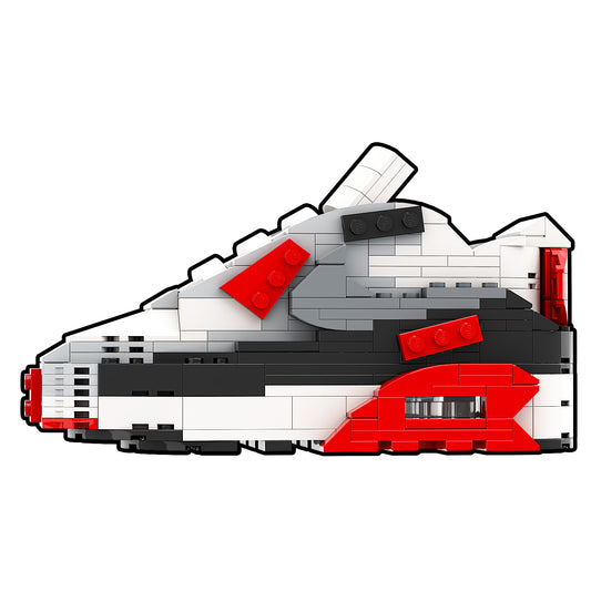 DopestArt. AIR MAX 90 INFRARED Sneaker Bricks