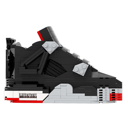 DopestArt. JORDAN 4 BRED Sneaker Bricks