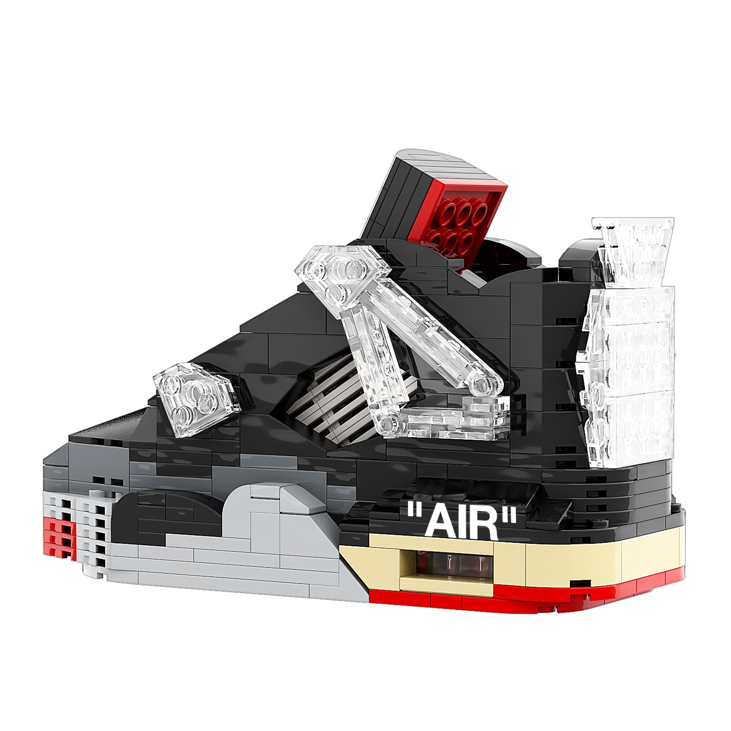 DopestArt. JORDAN 4 OW BRED UNRELEASED Sneaker Bricks