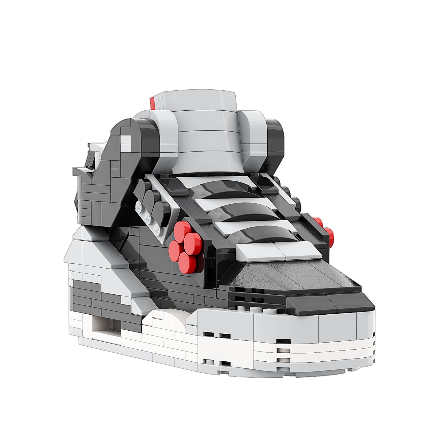 DopestArt. JORDAN 3 BLACK CEMENT Sneaker Bricks