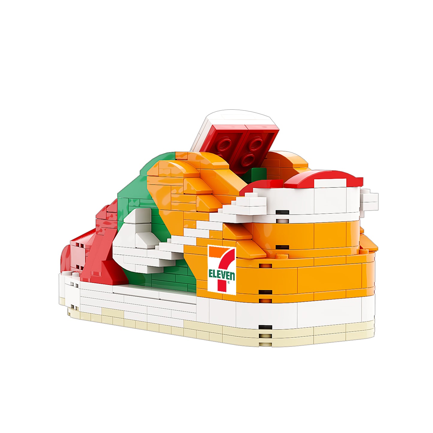 DopestArt. SB DUNK LOW 7 ELEVEN Sneaker Bricks