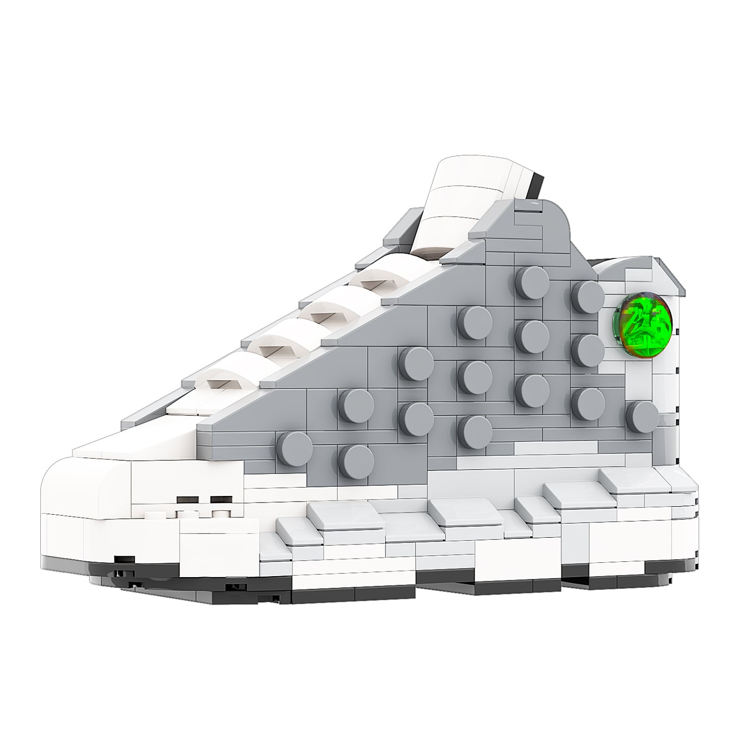 DopestArt. JORDAN 13 ATMOSPHERE GREY Sneaker Bricks