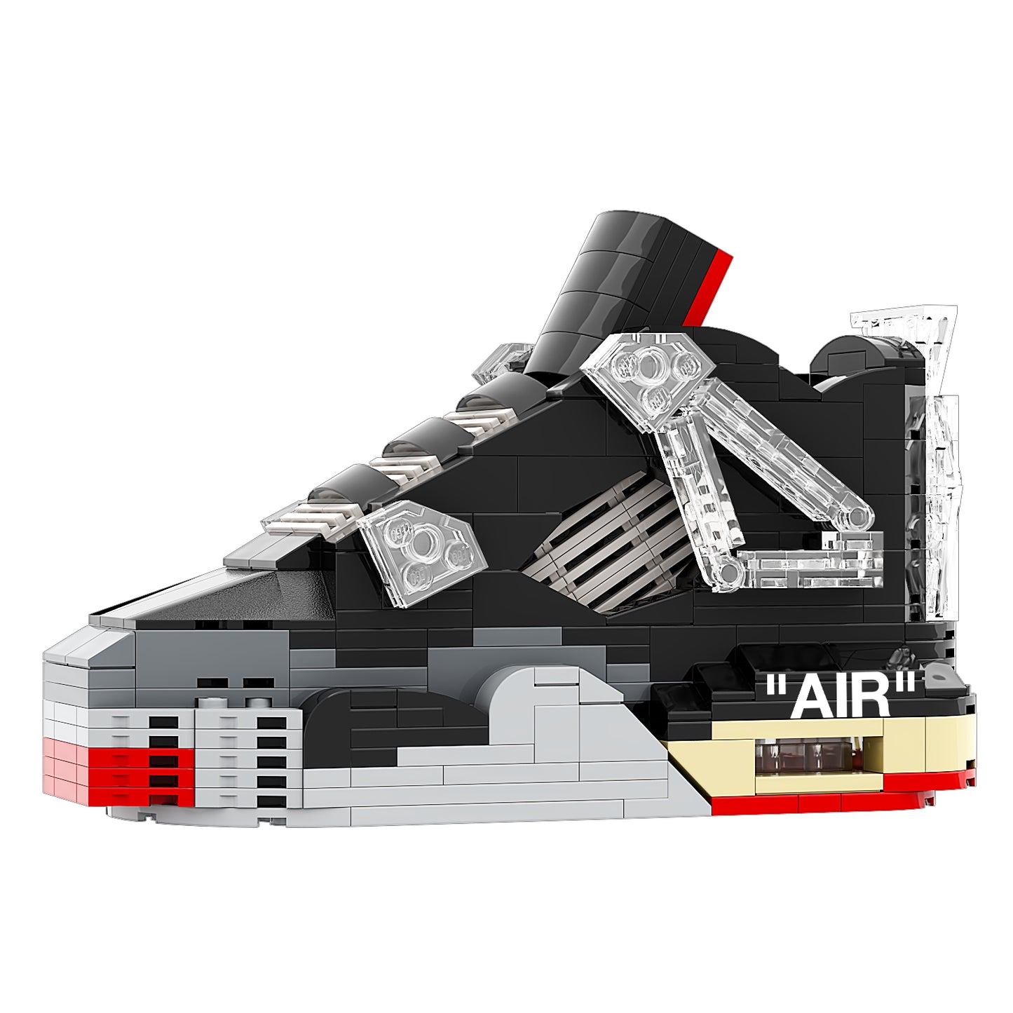 DopestArt. JORDAN 4 OW BRED UNRELEASED Sneaker Bricks