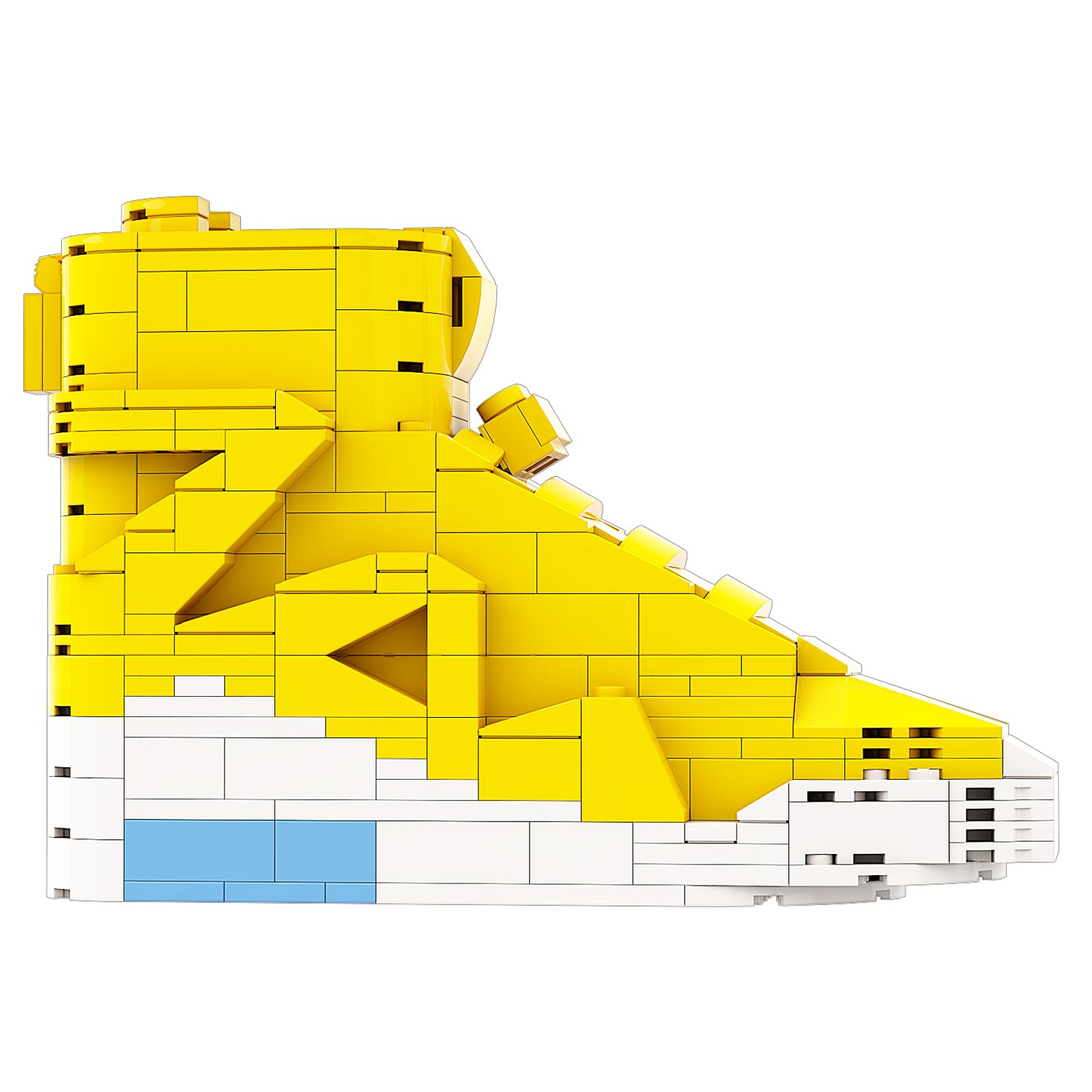 DopestArt. AIR FEAR OF GOD 1 YELLOW F&F Sneaker Bricks