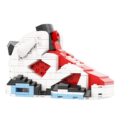 DopestArt. JORDAN 6 CARMINE Sneaker Bricks