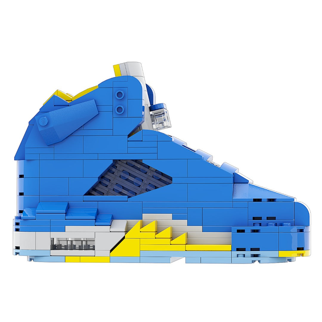 DopestArt. JORDAN 5 LANEY VARSITY ROYAL Sneaker Bricks