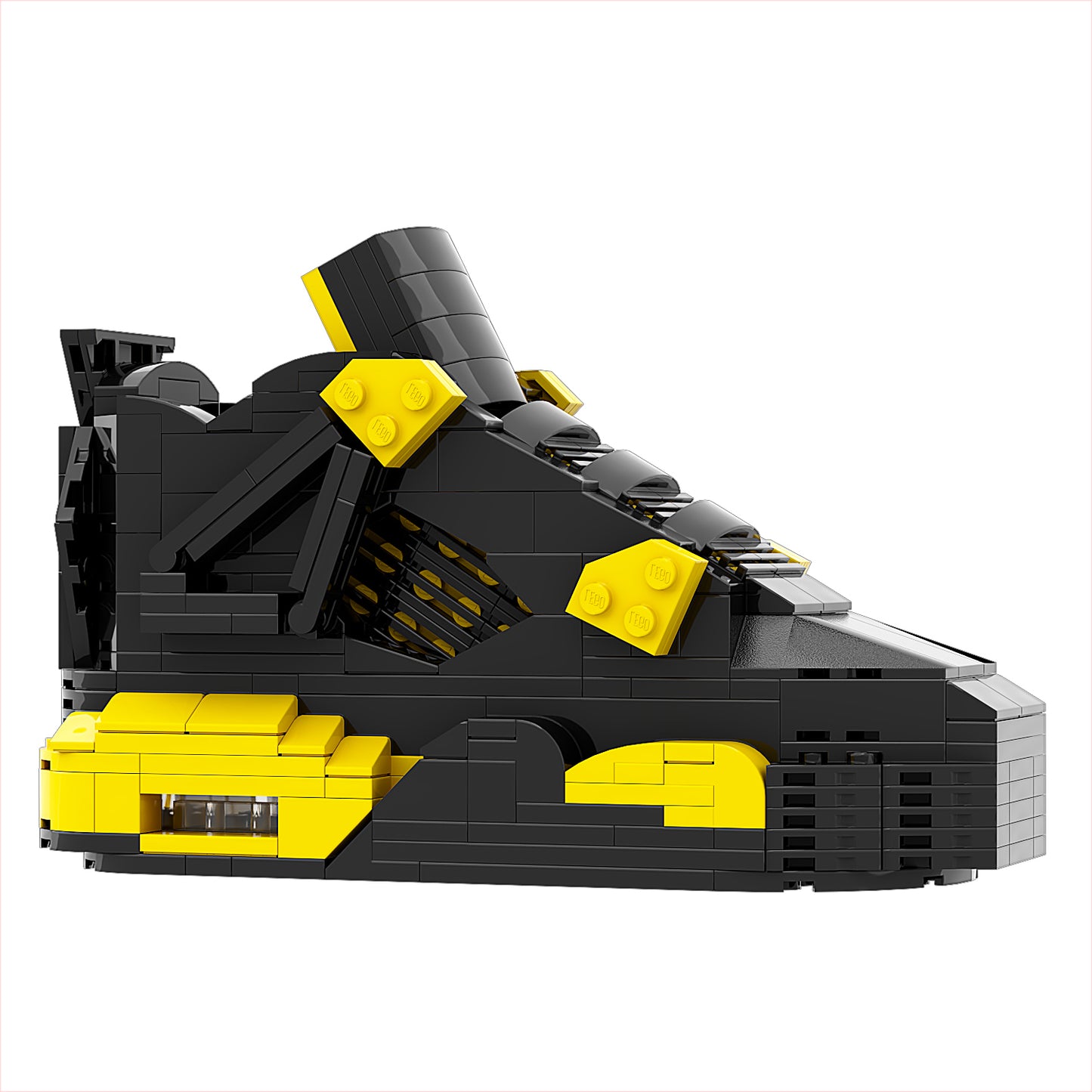 DopestArt. JORDAN 4 THUNDER Sneaker Bricks