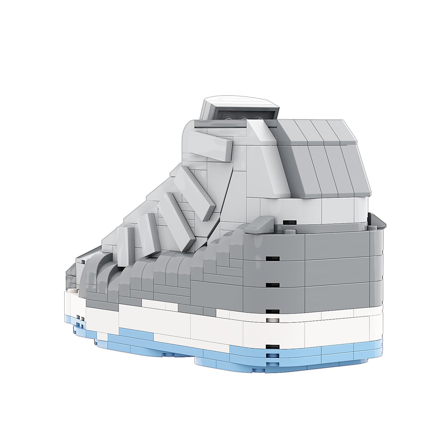 DopestArt. JORDAN 11 COOL GREY Sneaker Bricks