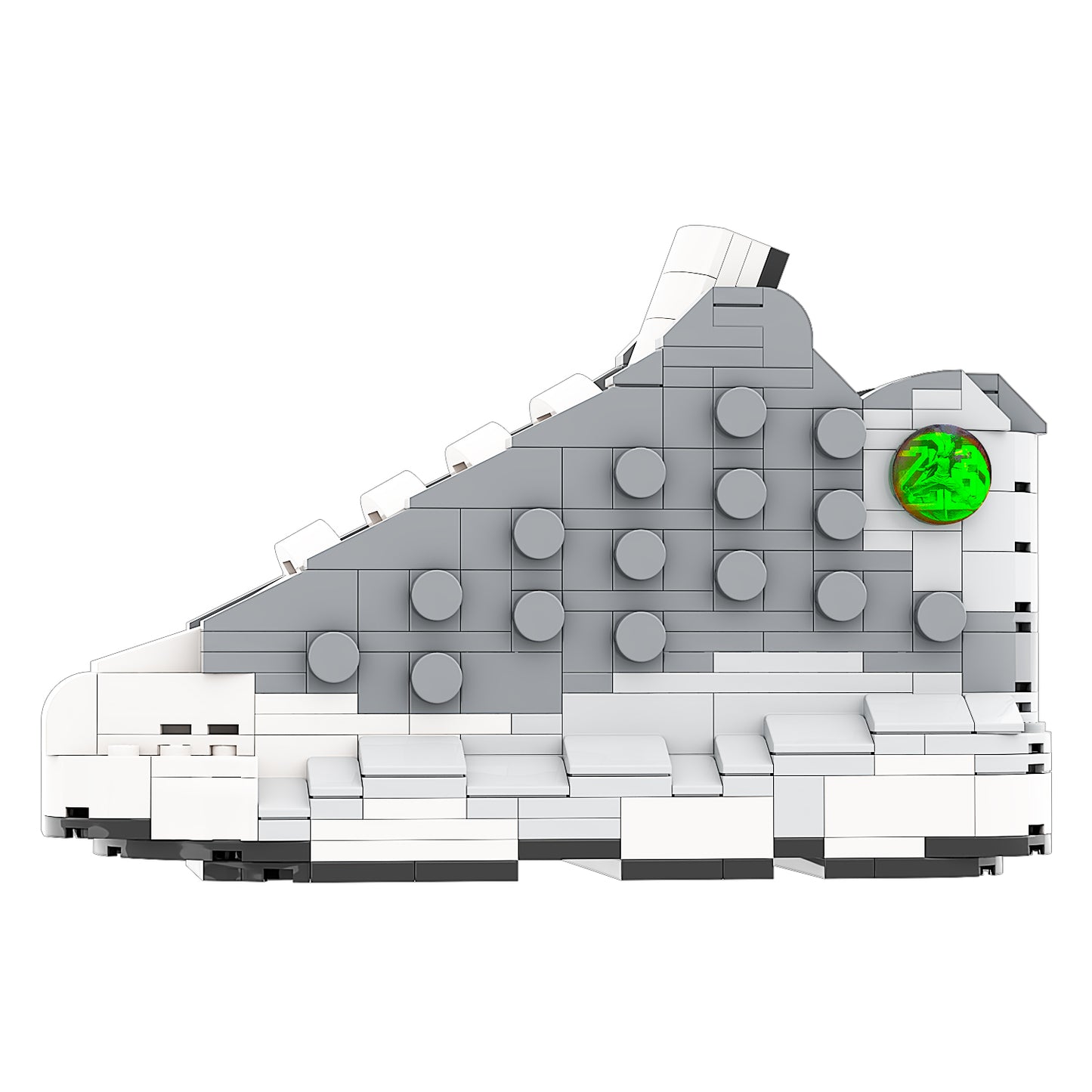 DopestArt. JORDAN 13 ATMOSPHERE GREY Sneaker Bricks