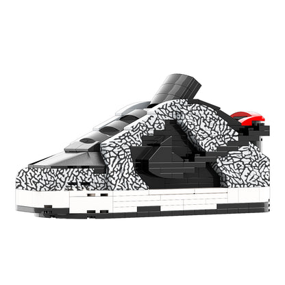 DopestArt. SB DUNK LOW SUPREME BLACK CEMENT Sneaker Bricks