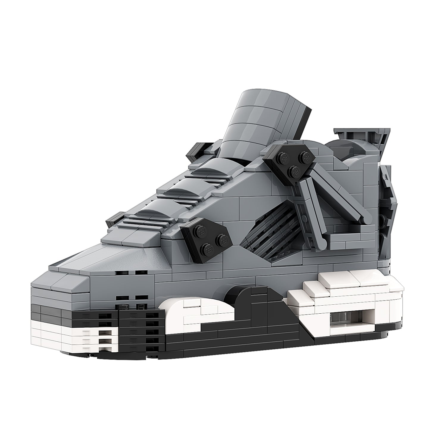 DopestArt. JORDAN 4 COOL GREY Sneaker Bricks